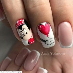 Френч Valentine Nails, Best Nail Art Designs, Super Nails