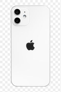 an iphone 11 is shown with the camera facing up and to the side, on a transparent