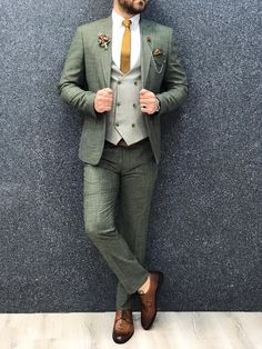 Wedding Coat Suit, Green Suit Men, Olive Green Suit, Khaki Suits, Khaki Suit, Summer Suits Men, Slim Fit Suit Men