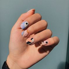 Spring Nail Trends, Colorful Nail, Her Nails, Painted Nail Art, Nail Art Inspiration, Manicure E Pedicure