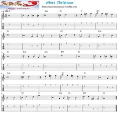 sheet music for the christmas song