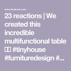 the text reads 28 reactions we created this incredible table