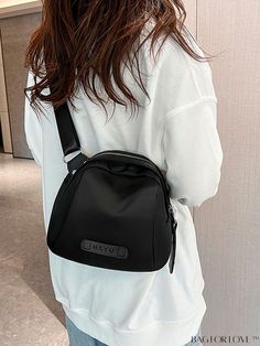 BagForLove - Compact Womens Crossbody Bag: Casual Nylon Shell Dome Bag, Table Layout, Details Pictures, Word Wrap, White Space, Womens Crossbody Bag, Bag Pattern, Crossbody Bags, Crossbody Bag