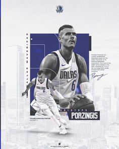 an image of a basketball player on the cover of a sports magazine or brochure