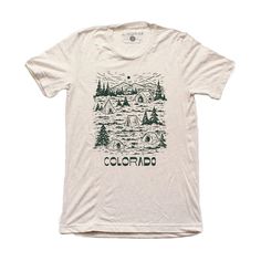 Colorado Camp Tee – Elevation Goods Summer Camp Shirts, Mountain Tee Shirt, Outdoorsy Shirt, Business Mind, Camping Colorado, Colorado Shirt, Winter Retreat, Camping Tee, Mens Hats