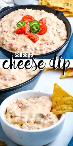 this salsa cheese dip is the perfect appetizer for any party