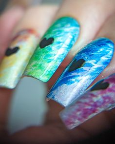 Pride nails, LGBTQ+ nail art, Rainbow manicure, Pride month nails, Love is love, pride  nail designs, Rainbow gradient nails Masculine Pride Nails, Pride Nail Art Short Nails, Nail Designs Rainbow, Ube Jelly, Short Pride Nail, Pride Month Nails 2024, Simple Pride Nail, Pride Month Nails, Rainbow Manicure