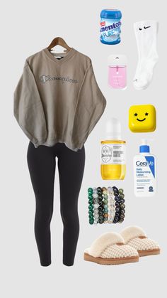 Cute Leggings Outfit, Leggings Outfit Spring, Lululemon Outfits, Outfit Layout, Leggings Outfit, Cute Lazy Outfits