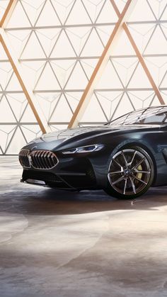 the bmw concept car is shown in this image