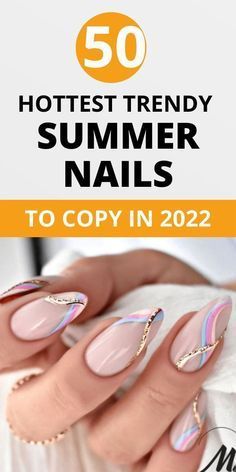 Latest Nail Designs Trends 2022, Latest Nail Art Designs 2022, Elegant Fall Nails 2022, Summer Nails 2022 Color Trends Gel, Nail Art Latest Designs, Nail Art Designs Spring 2023, 2022 Nail Design Trends, 2022 Nails Trend, Hot Nails Trends 2022