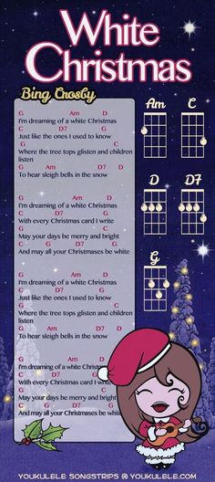 Christmas Ukulele Songs, Christmas Ukulele, Uke Chords, Ukulele Song, Christmas Guitar, Ukulele Tuning, Learning Ukulele, Xmas Songs, Ukulele Chords Songs