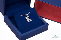 Kim, Kate, Kayla, Kelly, Karen, Katherine, or does your name start with a K. An initial pendant, with premium zirconia stones and made with the most elegant 14kt yellow gold. A beautiful addition to a jewelry collection, with a complimentary fourteen karat gold necklace to enjoy. Enjoy solo or combine more letters, let your creativity run wild. Authenticity Guaranteed One Year Warranty Ethically Sourced 3% Donated to your Charity Smiles Promised Measurements Weight: 2.5 grams Necklace length: 18 Names Starting With A, Zodiac Pendant, Letter K, Yellow Gold Pendants, Gold Price, Initial Pendant, Necklace Length, Cloth Bags, A K