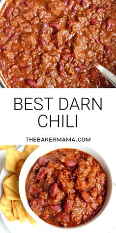 the best homemade chili recipe is so easy to make and tastes just as good as it looks