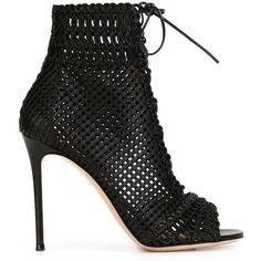 Gianvito Rossi 'Marnie' Booties ($998) ❤ liked on Polyvore featuring shoes, boots, ankle booties, heels, sapatos, black, black leather boots, black lace up booties, black stilettos and black ankle booties Cinderella Slippers, Lace Up Heel Boots, Short Black Boots, Black Lace Up Boots, Womens Black Booties, Shoes Boots Ankle, Stiletto Boots, Black Heel Boots