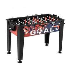 an image of a foosball table that is in the shape of a soccer goal