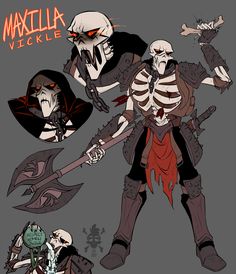 an image of some characters from the animated video game, maxcela vergle