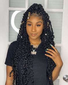 Medium Twists, Nice Braids, Cutest Hairstyles, African American Braided Hairstyles, Vacation Hair, Braiding Hairstyles, Braids For Black