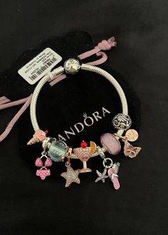 Girly Bracelets, Be Love, Jewelry Accessories Ideas, Dope Jewelry, Pandora Bracelet Charms