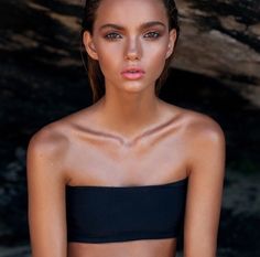 moss-is-bosss: “Inka williams ” Supermodel Body, Bb Glow, Celebrity Makeup Looks, Black And White Baby, Img Models, Natural Face, Pure Beauty, Sun Kissed