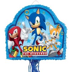 an image of a sonic the hedgehog pinata