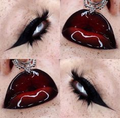 Спонж Beauty Blender, Goth Make Up, Goth Eye Makeup, Dark Makeup Looks, Maquillage On Fleek, Drag Make-up, Vampire Makeup, Punk Makeup, Alt Makeup