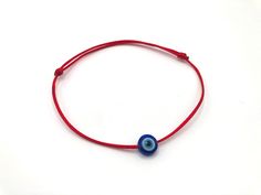 Traditional Evil Eye Bracelet For Gift, Red Evil Eye Bracelets For Good Luck, Adjustable Evil Eye Bracelets For Meditation, Red Evil Eye Bracelet For Good Luck, Red Evil Eye Bracelet Gift, Symbolic Evil Eye Bracelet As Gift, Adjustable Amulet Bracelet As Gift, Adjustable Amulet Bracelets As Gift, Adjustable Amulet Bracelet Gift