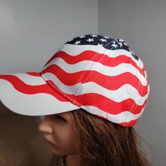 Fashion American Flag Baseball cap Travel Hiking Beach Fashion Bucket Hat American Flag Packable Sun Summer Ladies Fisherman Cheap Snapback Baseball Cap For 4th Of July, Lightweight Summer Baseball Cap, Patriotic White Hat For Summer, Casual Snapback Visor Hat For Beach, Patriotic Snapback Baseball Cap For Summer, Patriotic Snapback Summer Hats, Casual White Baseball Cap For 4th Of July, Casual Visor Baseball Cap For Travel, Casual Snapback Visor Hat For Vacation