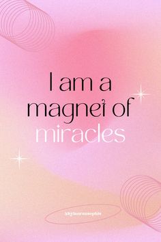 the cover of i am a magnet of mirages, with an abstract pink background