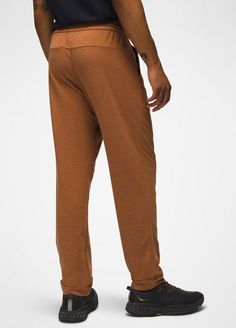 Super-soft performance knit pants ready for everything including training, traveling, or lounging. Brown Sporty Workout Pants, Sporty Brown Workout Pants, Brown Full-length Sports Pants, Brown Full Length Sports Pants, Moisture-wicking 4-way Stretch Pants For Loungewear, Brown Full Length Pants For Sports, Functional Sports Bottoms For Fall, Functional Fall Sports Bottoms, Versatile Moisture-wicking Lounge Pants