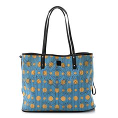 This is an authentic MCM Visetos Large Reversible Shopper Tote in Black. This sophisticated tote is finely crafted of coated canvas in black and with the classic grey MCM monogram print, and is reversible to a multicolor canvas with stunning blue and yellow art. The shoulder bag features an open top, leather straps, a removable matching pouch and silver hardware. This is a everyday tote with the added luxury and style only from MCM! Classic Grey, Drawstring Bucket Bag, Everyday Tote, Yellow Art, Monogram Prints, Pink Backpack, Small Backpack, Shopper Tote, Boston Bag