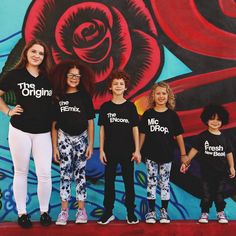 The Original The Remix The Encore® Family Matching Shirts - Black – KaAn's Designs Unique Pregnancy Announcement, Family Matching Shirts, Heather Grey Sweatshirt, Family T Shirts, Summer Tie Dye, Usa Sweatshirt, Pregnancy Announcements, Matching Couple Shirts, Shirts Black