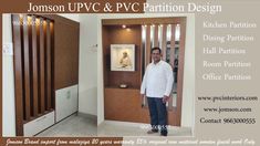 a man standing in front of a door with the words jonson upc & pwc