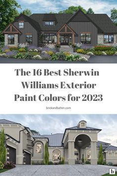 the best sherwin williams exterior paint colors for 2013