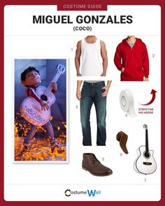 costume guide for miguel gonzales coo