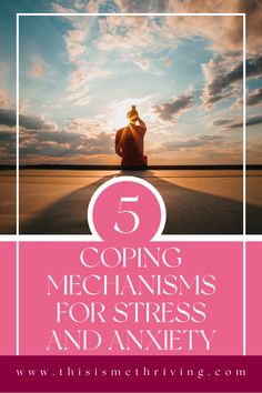 These 5 coping mechanisms for stress and anxiety are honestly so helpful! Defintieyl worth a read! Financial Fitness, Coping Mechanisms, Work Smarter, Health Awareness, Care Tips, Personal Growth, Mindfulness, Healing