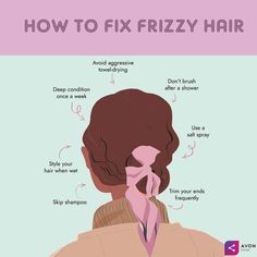 Fizzy Hair, Frizzy Hair Tips, Make Hair Grow Faster, Make Hair Grow, Hair Concerns, Hair Frizz, 4c Natural