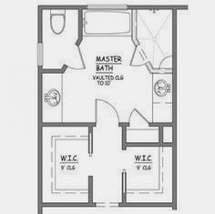 10x10 Bathroom Layout, Master Bath Floor Plan, Twelve Forever, Small Master Closet, Master Bath Layout, Bathroom Layout Plans, Small Master Bath, Closet Planning, Bathroom Floor Plans