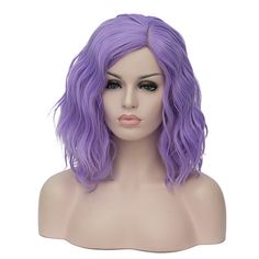 Category:Synthetic Wig; Gender:Women's; What's in the box:Wig; Wig Type:Halloween Wig,Party Wig,Natural Wigs; Occasion:SchoolWear,Shopping,Wedding Guest,Mountain Bike,Ceremony,Sport,Event / Party,First Communion,Leisure Sports,Party Wear,Gift,Dailywear,Prom,Party  Evening,Practise,Theme Party,Engagement,Party / Evening,Cocktail Party,Sports,Performance,Home,Business,Masquerade,Honeymoon,Casual,Outdoor clothing,Fishing,Thank You,Carnival,Bridal Shower,Daily,Indoor,Camping  Hiking,Athleisure,Schoo Short Bob Wavy, Bob Wavy, Anime Wigs, Purple Wig, Halloween Wigs, Short Curly Bob, Pink Wig, Curly Human Hair Wig, Wavy Curly Hair