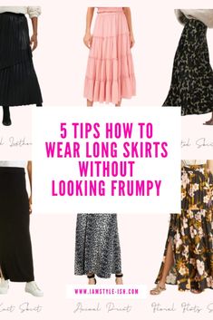 Tops With Maxi Skirts, Long Pink Floral Skirt Outfit, How To Dress Long Skirts, How To Style Long Skirts Casual, How To Style Long Maxi Skirt, How To Dress A Maxi Skirt, Long High Waisted Skirt Outfit, Broom Skirt Outfit, How To Dress A Long Skirt