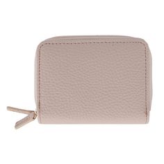 This compact card case wallet is the ideal way to keep all of your cards, cash, receipts, and ID stored in an organized fashion. The gusseted pockets stretch to hold multiple cards at a time and has dividers to keep everything organized. The double zippers will help keep it all securely in place, and the RFID blocking will help protect against identity theft. Made of Synthetic Accordion Cards, Fashion Organization, Card Case Wallet, Identity Theft, Wallet Organization, Small Cards, Zip Wallet, Handbag Accessories, Card Case