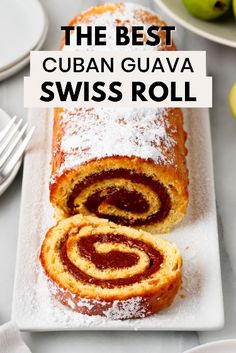 the best cuban guava swiss roll