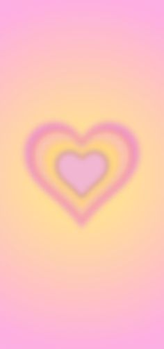 two hearts are in the middle of a pink and yellow background with an overlay effect