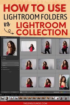 how to use lightroom folders in adobe and photoshopped with the lightroom collection