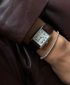 Cartier Tank Solo, Tank Watch, Small Lady, Watch For Women, Cartier Tank, Cartier Watch, Jewelry Lookbook, Women Essentials, Analog Watch