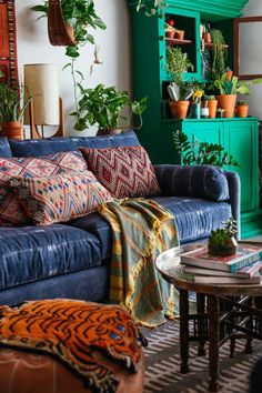 Bohemian Style Decor, Bohemian House, Casa Vintage, Room Deco, Bohemian Interior, Bohemian Living, Bohemian Living Room, Room Decor Ideas