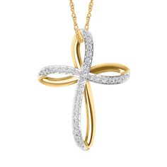 10K YELLOW GOLD .30 CARAT DIAMOND CROSS PENDANT NECKLACE WITH YELLOW GOLD CHAIN FACTORY DIRECT PRICENO MIDDLEMEN - NO RETAILERSMASSIVE SAVINGS !!!!Brand New Diamond Pendant with Chain10K Yellow GoldUnique design covered with all 100% genuine natural diamondsActual weight of the stones is .30 caratTotal Weight 1.78 GramRetail / Appraisal Value: $900.00 Stock Number: PD00498-YG Style: Diamond Pendant Metal Type: Yellow Gold Metal Purity: 10K Carat Weight: .30 Carats Gram Weight (Approx) : 1.78 Grams Diamond Color: White Stone Cut: Round Stone Clarity: SI2-I1 Stone Color: H-I Stone Setting: Prong 10K YELLOW GOLD .30 CARAT DIAMOND CROSS PENDANT NECKLACE WITH YELLOW GOLD CHAIN FACTORY DIRECT PRICE NO MIDDLEMEN - NO RETAILERS MASSIVE SAVINGS !!!! Brand New Diamond Pendant with Chain 10K Yellow G Yellow 14k Gold Jewelry With Diamond Accents, Yellow Round Necklaces With Diamond Accents, Gold Cross Pendant Necklace With Diamond Accents, Yellow Gold Cross Pendant With Diamond Accents, Yellow Gold Cross Diamond Necklace For Anniversary, Yellow Gold Cross Pendant Jewelry With Diamond Accents, Anniversary Yellow Gold Cross Pendant Diamond Necklace, Yellow Diamond Cut Pendant Necklace, Anniversary Yellow Gold Diamond Cross Necklace