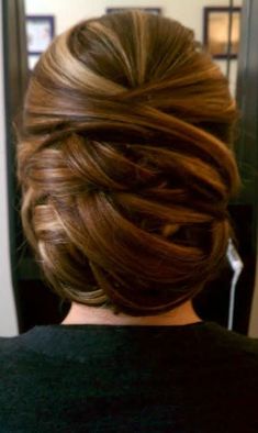 Classy wrapped updo. Updo Ideas, Hair And Beauty, Hair Updo, Long Hairstyles, Wedding Hair And Makeup, Love Hair, Hair Color Ideas, Great Hair