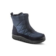 Take on the cold in style with these Flexus by Spring Step Lakeeffect women's waterproof snow boots.Click this FOOTWEAR GUIDE to find the perfect fit and more! Take on the cold in style with these Flexus by Spring Step Lakeeffect women's waterproof snow boots. Click this FOOTWEAR GUIDE to find the perfect fit and more! SHOE FEATURES Waterproof design Quilted design upper with front zipper Warm faux-fur lining Extra-treaded outsole for tractionSHOE CONSTRUCTION Nylon upper Faux fur lining Manmade Winter Outdoor Boots With Zipper Closure, Weatherproof Nylon Boots For Cold Weather, Waterproof Nylon Boots For Cold Weather, Winter Waterproof Insulated Boots, Winter Insulated Waterproof Boots, Insulated Nylon Boots For Cold Weather, Blue Insulated Winter Boots, Insulated Waterproof Boots For Winter, Blue Winter Waterproof Boots With Round Toe