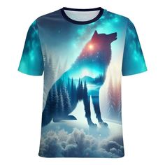 👕 Looking for a way to express your love for wolves in style? Look no further than this stunning Wolf Lover Shirt! Made with premium 95% polyester and 5% spandex, this tee offers a comfortable fit that's perfect for all-day wear. Its sophisticated all-over printing and multi-image splicing techniques ensure your unique design stands out, making you the talk of the town wherever you go. 👕 Not only is this shirt stylish, but it's also practical. Its breathable, sweat-absorbing fabric keeps you cool and comfortable, while its high-quality construction ensures it stands the test of time. Whether you're heading out for a casual day or embarking on an adventure in the great outdoors, this Wolf Lover Shirt is the perfect choice to showcase your personality and passion for these majestic creatur Wolf Ripping Shirt, Wolf Tshirt Design, Spirit Wolf, Wolf Graphic, Cheap Casual Wolf Design T-shirt, Cheap Short Sleeve T-shirt With Wolf Design, Wolf Shirt, Black Cotton T-shirt With Wolf Design, Wolf Spirit Animal