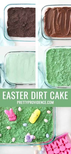 an easy easter dessert that is ready to be made in the oven and put together